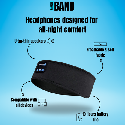 SomaniBand™ - Bluetooth Sleep Headphones