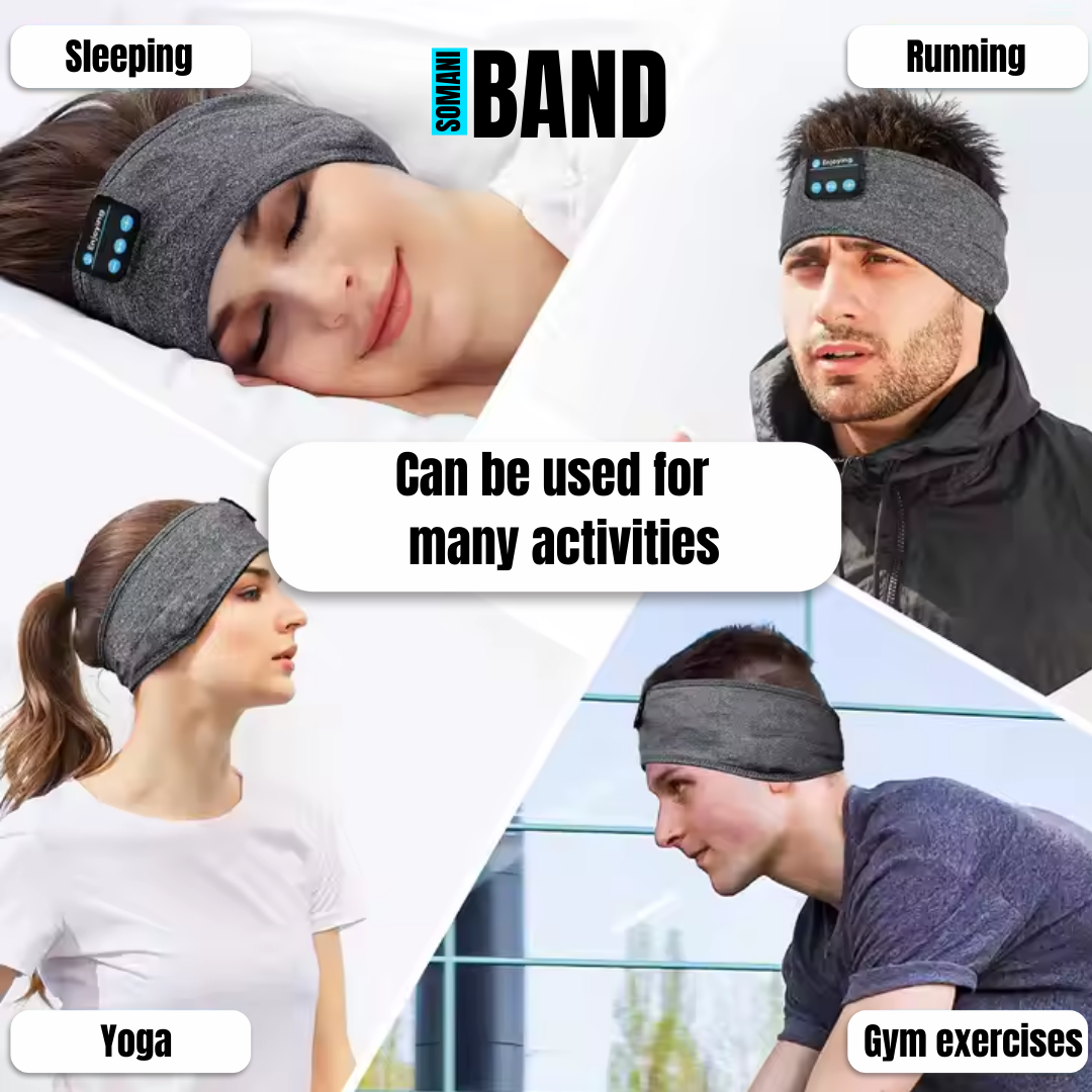 SomaniBand™ - Bluetooth Sleep Headphones